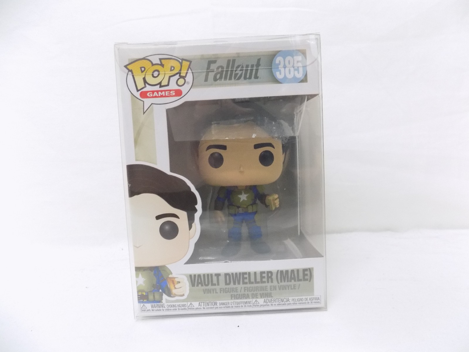 Brand New Funko Pop Vault Dweller (Male) 385 Fallout Vinyl Figure ...