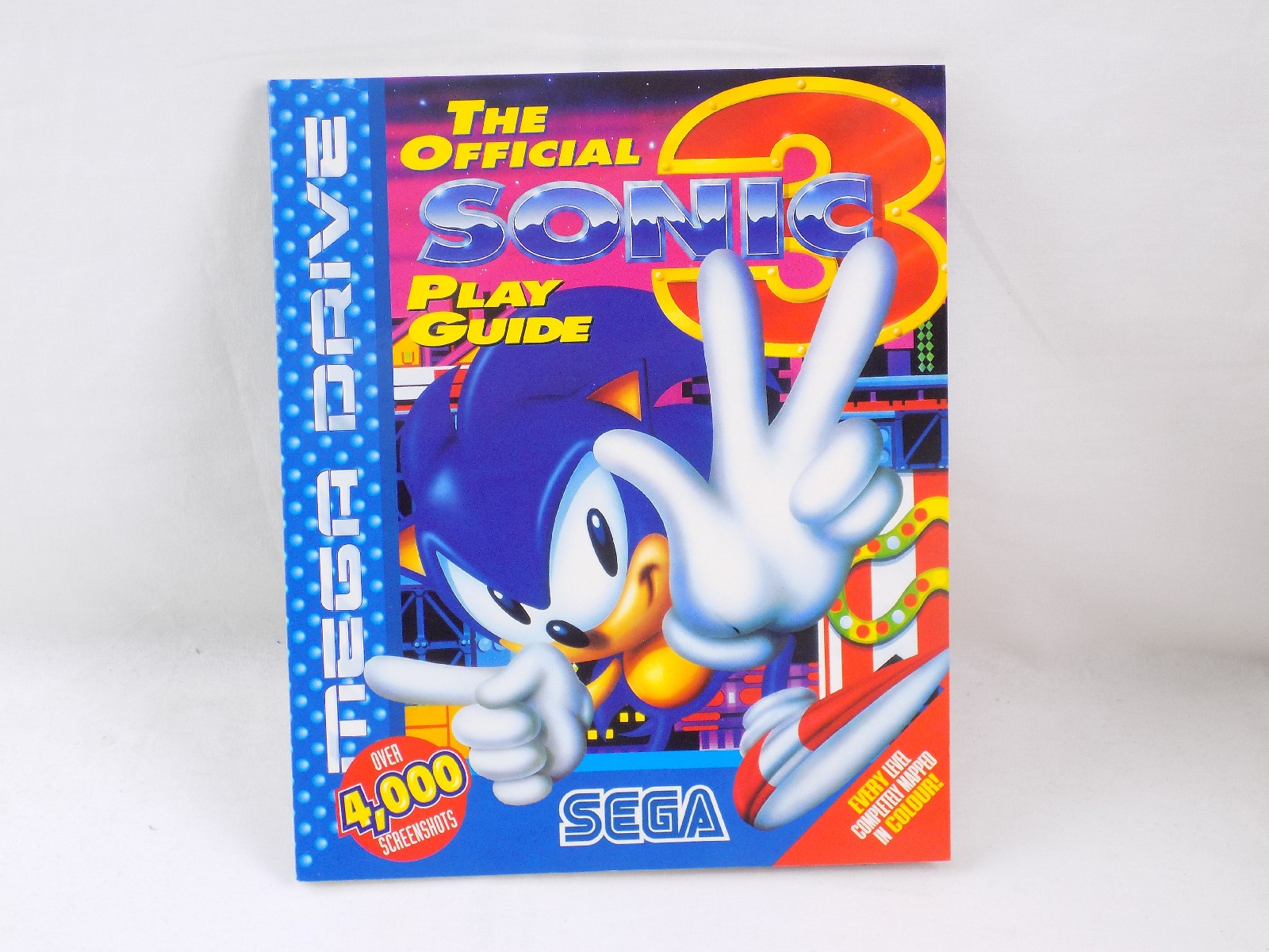 Brand New Sega Mega Drive Official Genuine Sonic 3 III Play Guide -  Starboard Games