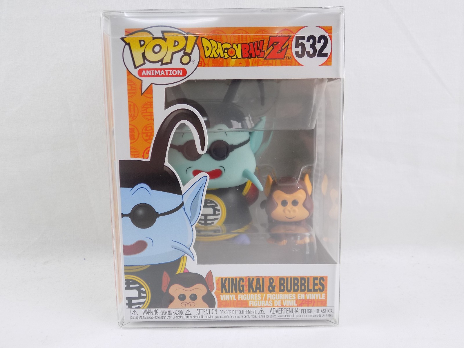 Brand New Funko Pop King Kai & Bubbles 532 Dragonball Z Vinyl Figure ...