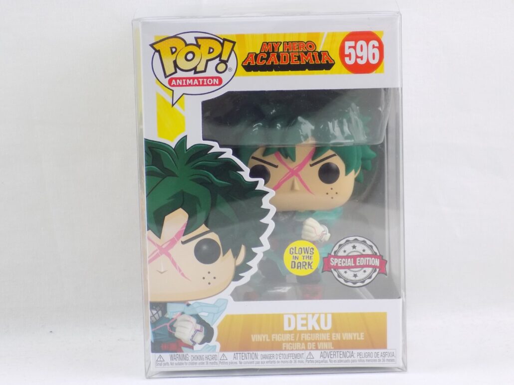 Brand New Funko Pop Deku GITD 596 My Hero Academia Vinyl Figure ...