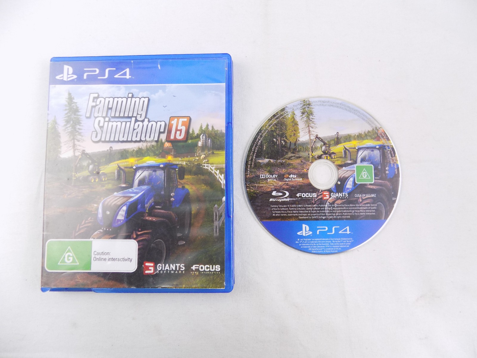 Mint Disc Playstation 4 Ps4 Farming Simulator 15 Free Postage - Starboard  Games