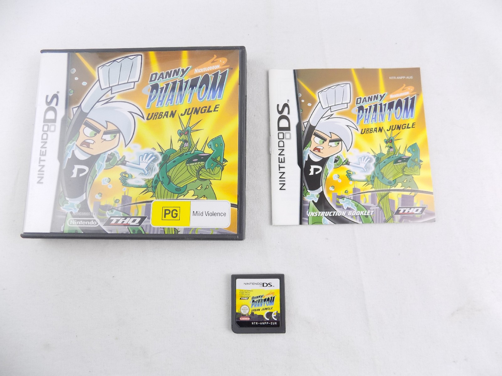 Like New Nintendo DS Danny Phantom Urban Jungle - Inc Manual Free Postage