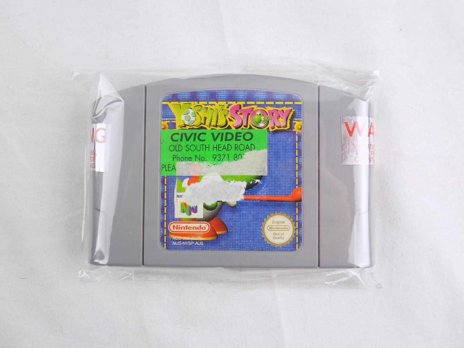 Nintendo 64 N64 Yoshi's Story - PAL - Grade B