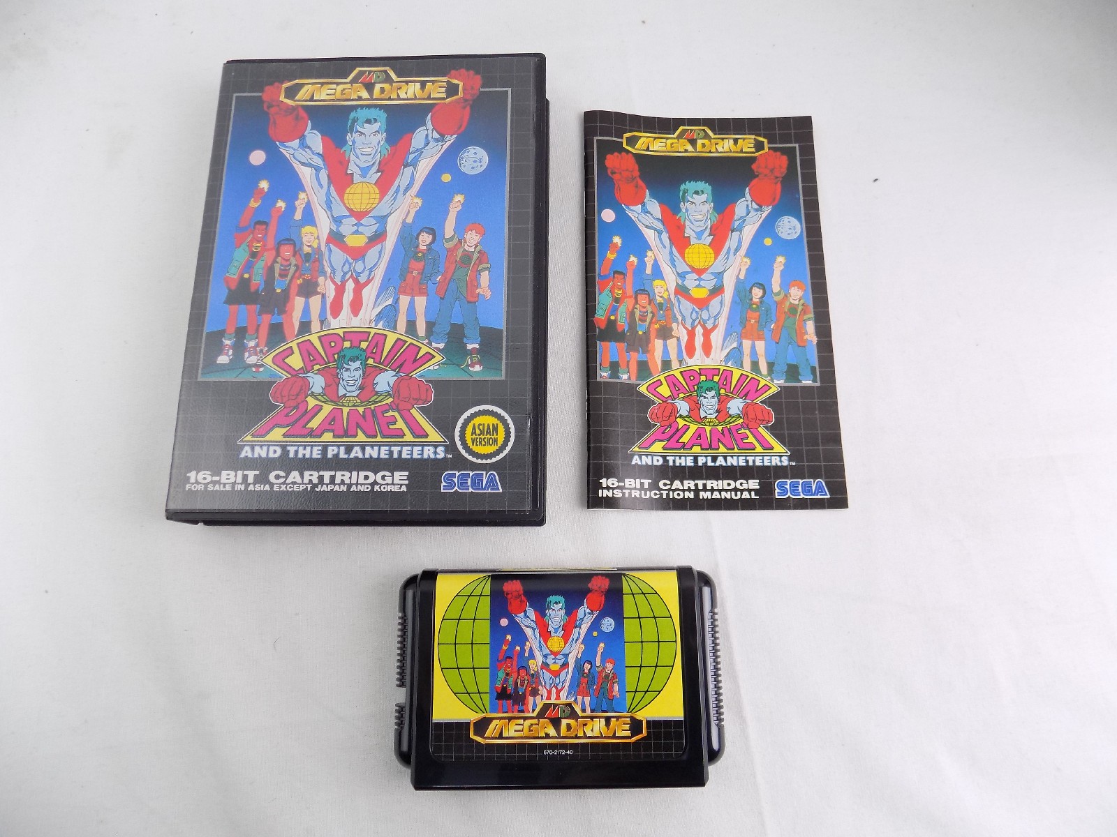 Brand New – Boxed Sega Mega Drive Captain Planet And The Planeteers – Asian  PAL – Free Postage - Starboard Games