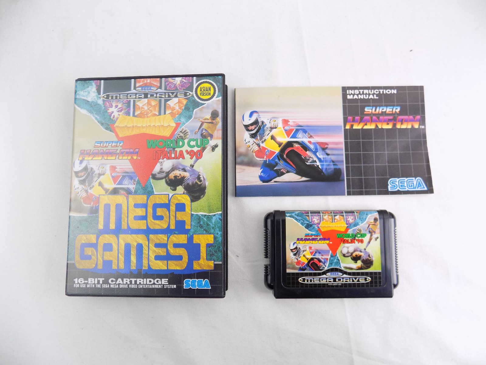 Brand New - Boxed Sega Mega Drive Mega Games I 1 - Asian PAL - Free Postage