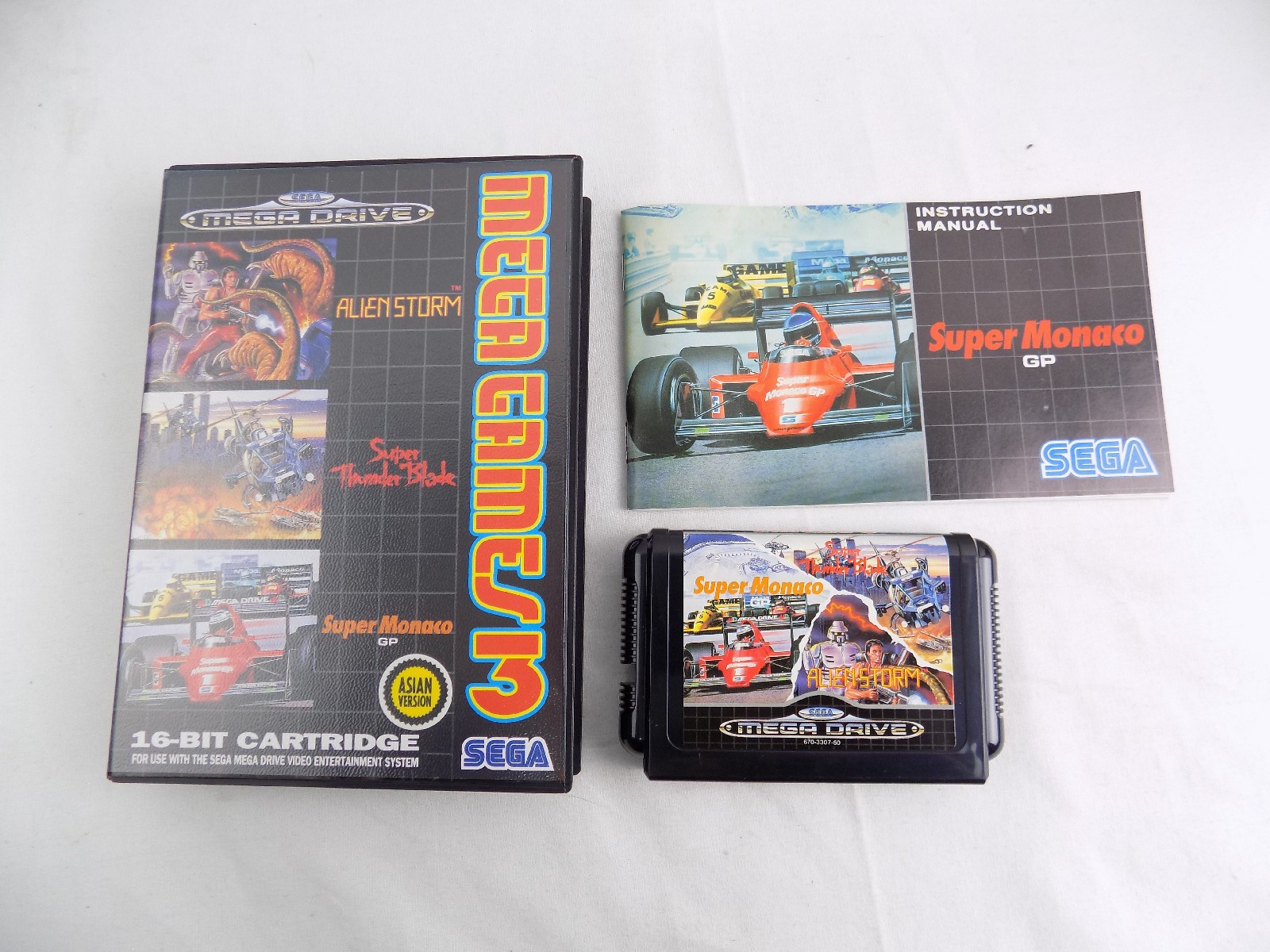 Brand New - Boxed Sega Mega Drive Mega Games III 3 - Asian PAL - Free  Postage