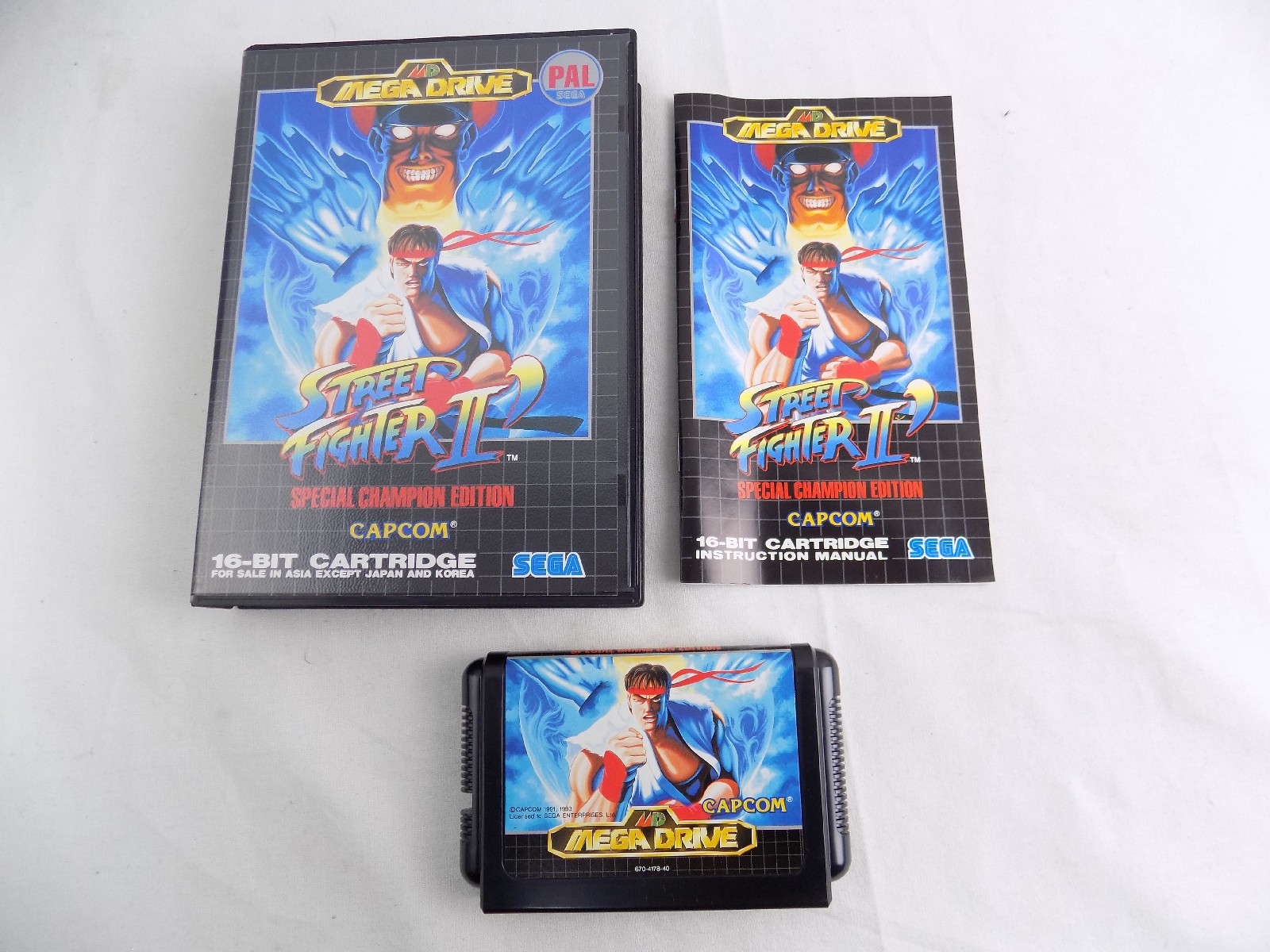 Brand New - Boxed Sega Mega Drive Street Fighter II 2 Special Champion  Edition - Asian PAL - Free Postage