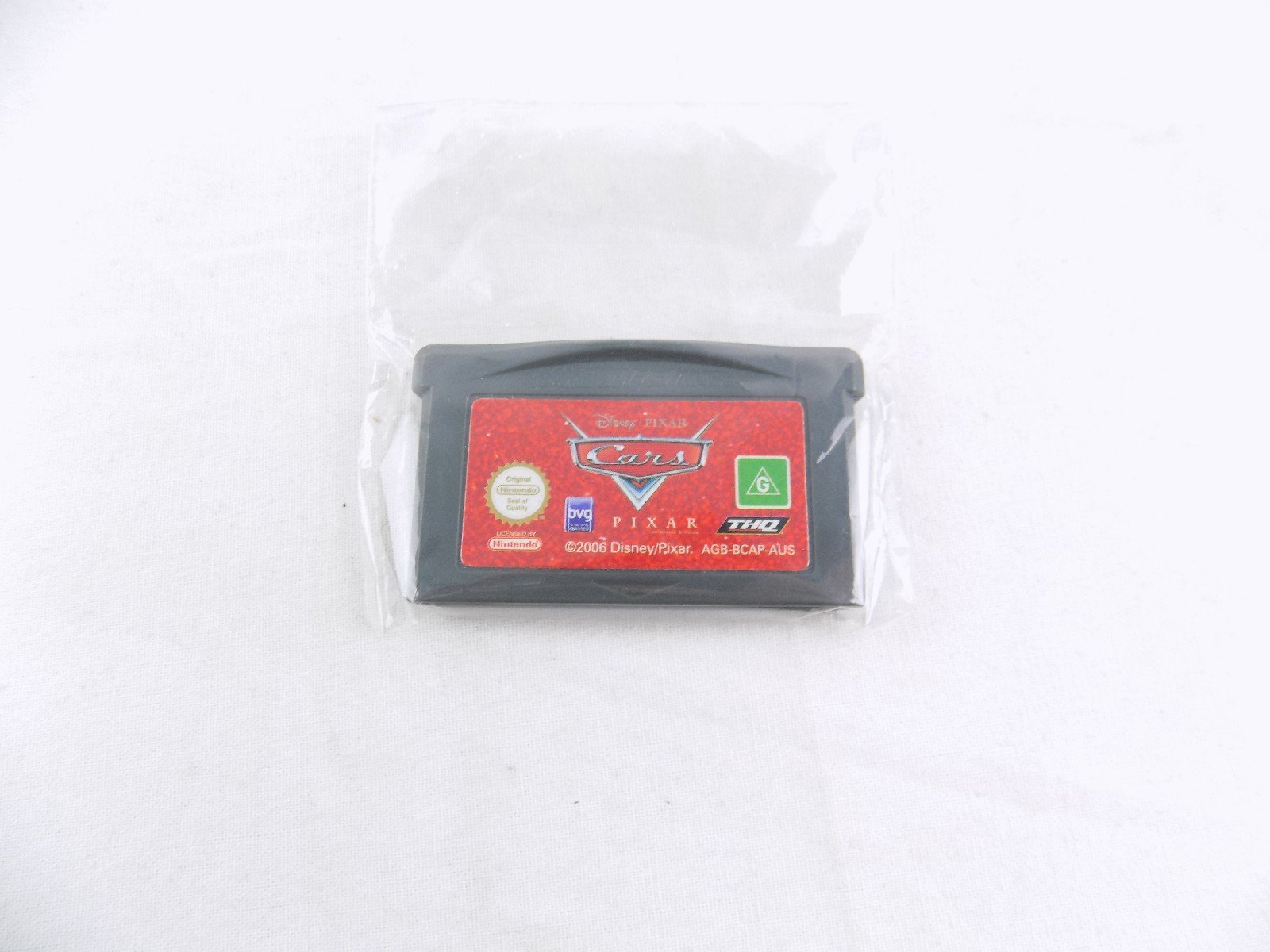 Gameboy Like New Game Boy Advance GBA Disney Pixar Cars Grade A