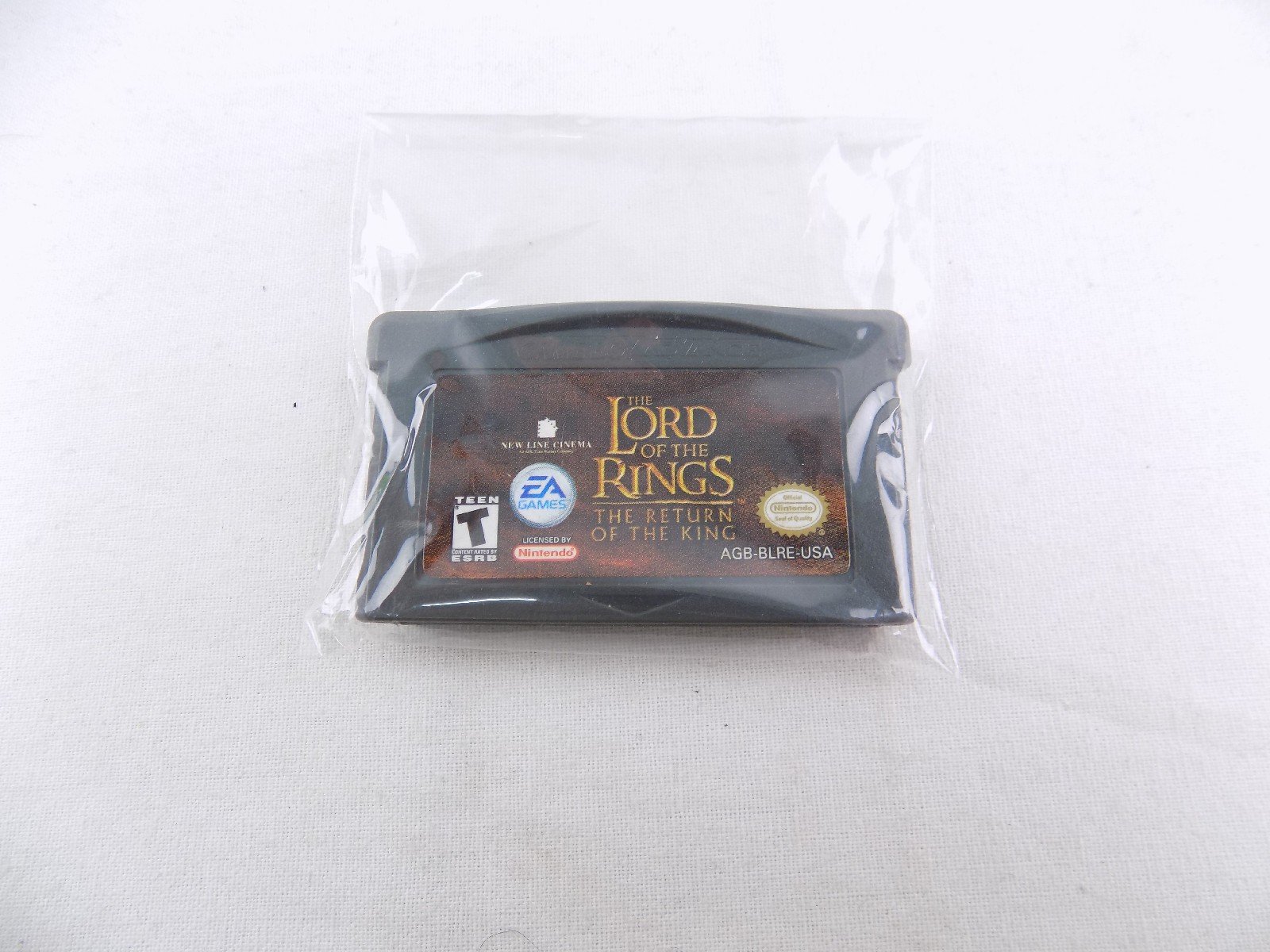 Gameboy Like New Game Boy Advance GBA The Lord Of The Rings The Return Of The King Grade A
