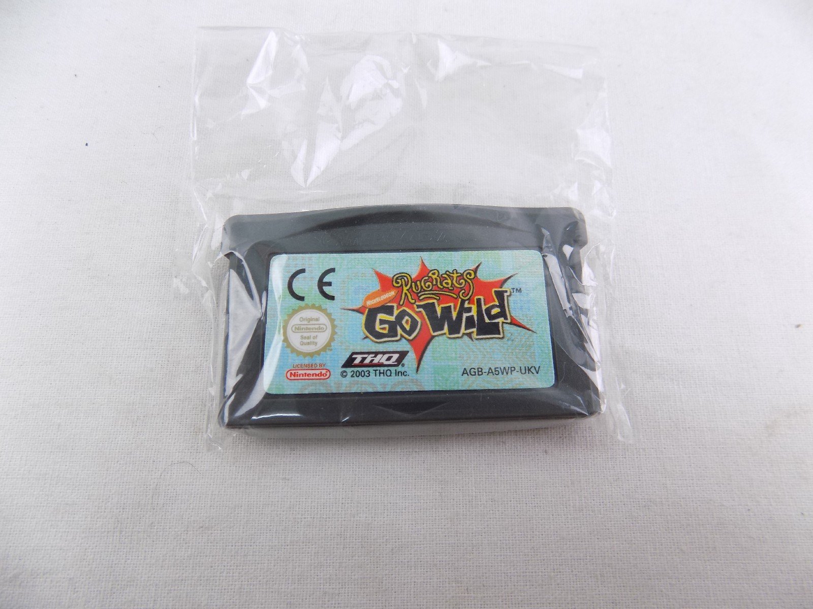 Gameboy Like New Game Boy Advance GBA Rugrats Go Wild Grade A