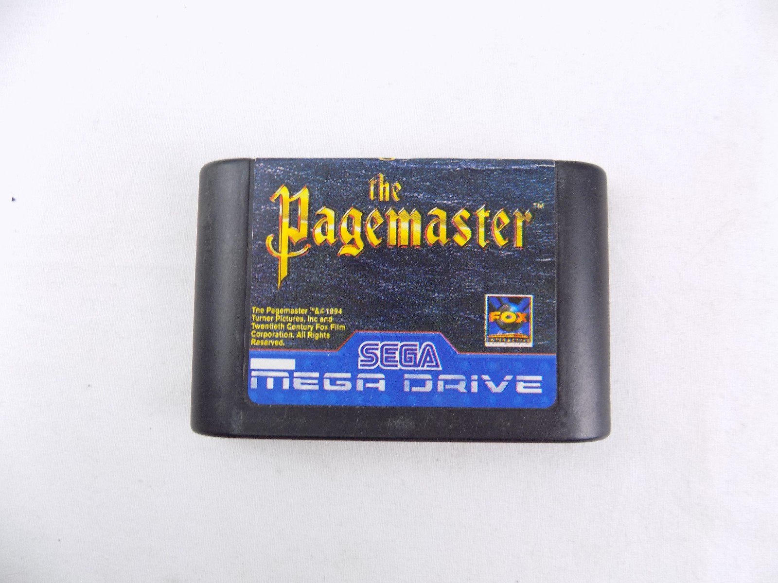 Sega Mega Drive The Pagemaster – PAL – Grade A - Starboard Games