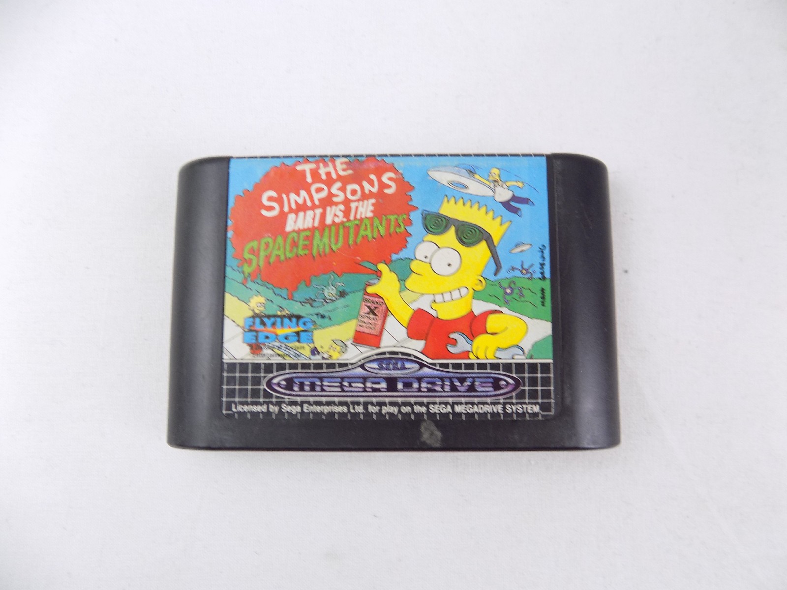 Sega Mega Drive The Simpsons Bart Vs. The Space Mutants - PAL - Grade A