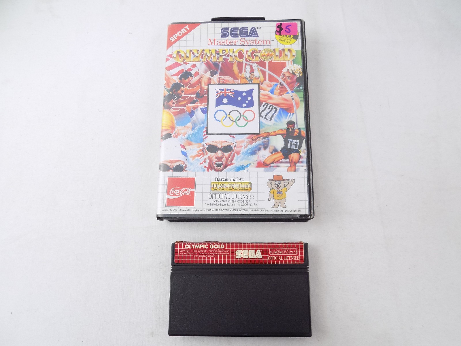 Boxed Sega Master System Olympic Gold - No Manual