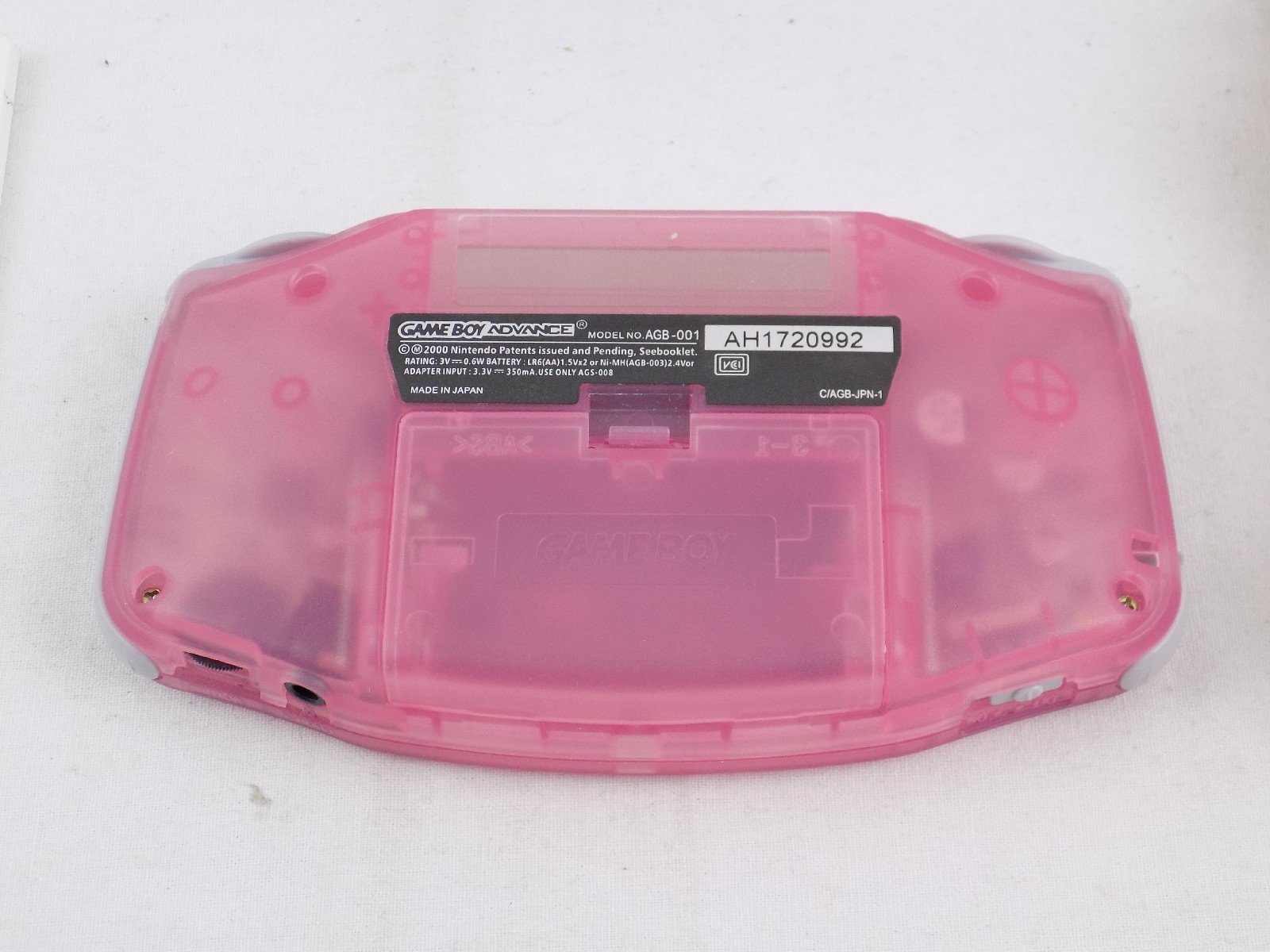 Nintendo store Game Boy Advance in Fuchsia (console only)