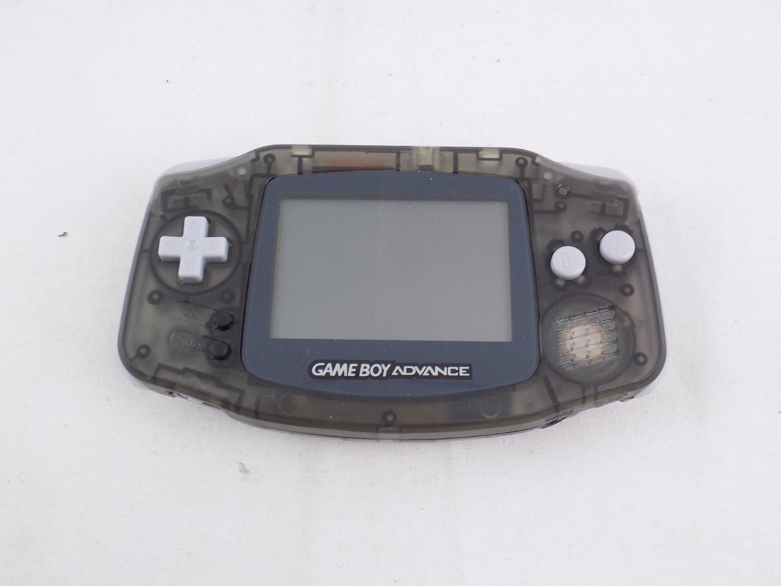 Nintendo Game Boy Advance Gameboy Clear Smoke Black Console - Starboard ...