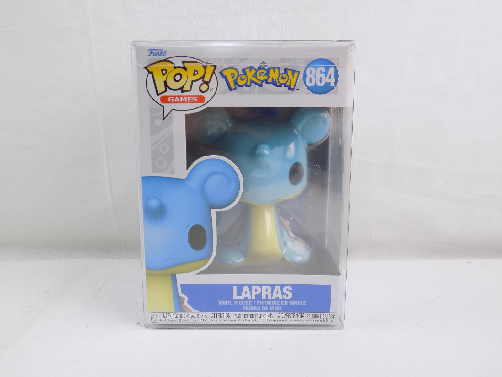 Lapras vinyl figurine no. 864, Pokémon Funko Pop!