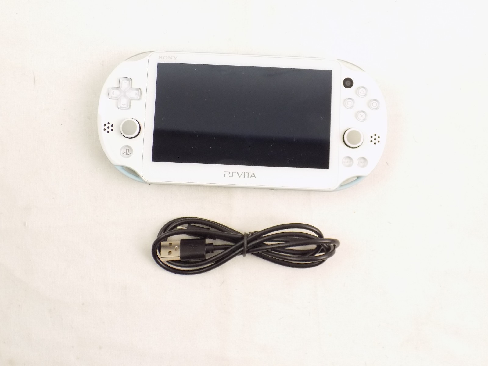 Sony Playstation Vita PSVita 2000 (Light Blue/White) Console Handheld With  Charger