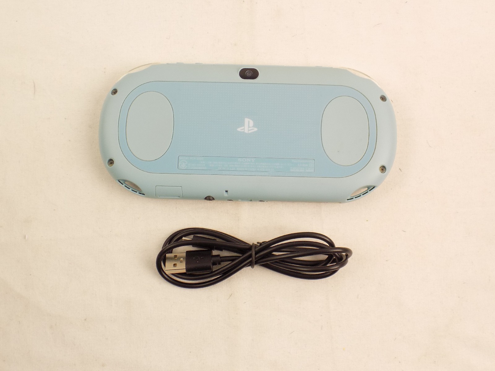 Sony Playstation Vita PSVita 2000 (Light Blue/White) Console Handheld With  Charger