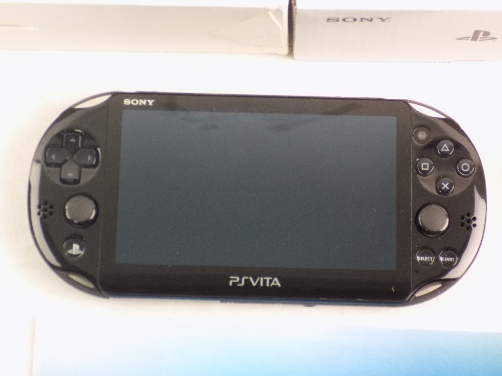 Boxed Sony Playstation Vita PSVita 2000 (Black) Console Handheld With ...