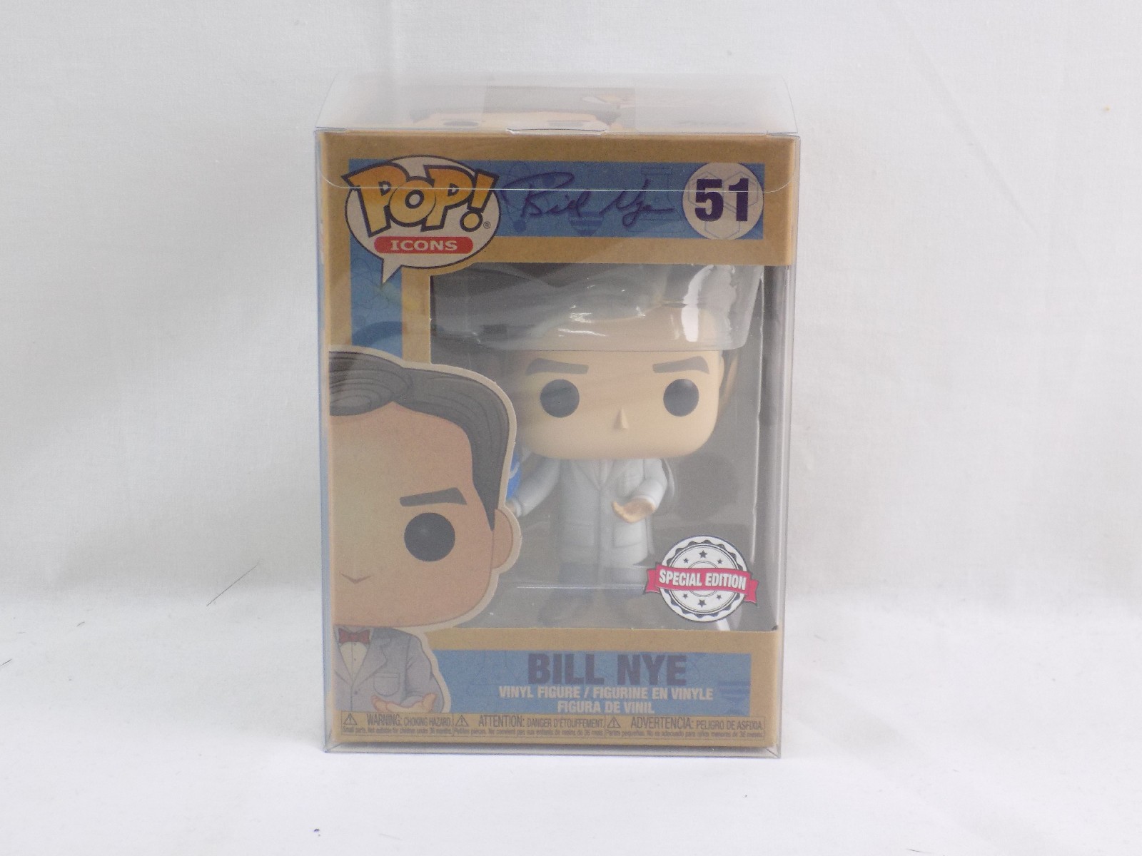 Brand New Funko Pop BILL NYE THE SCIENCE GUY WITH GLOBE #51 Exclusive ...