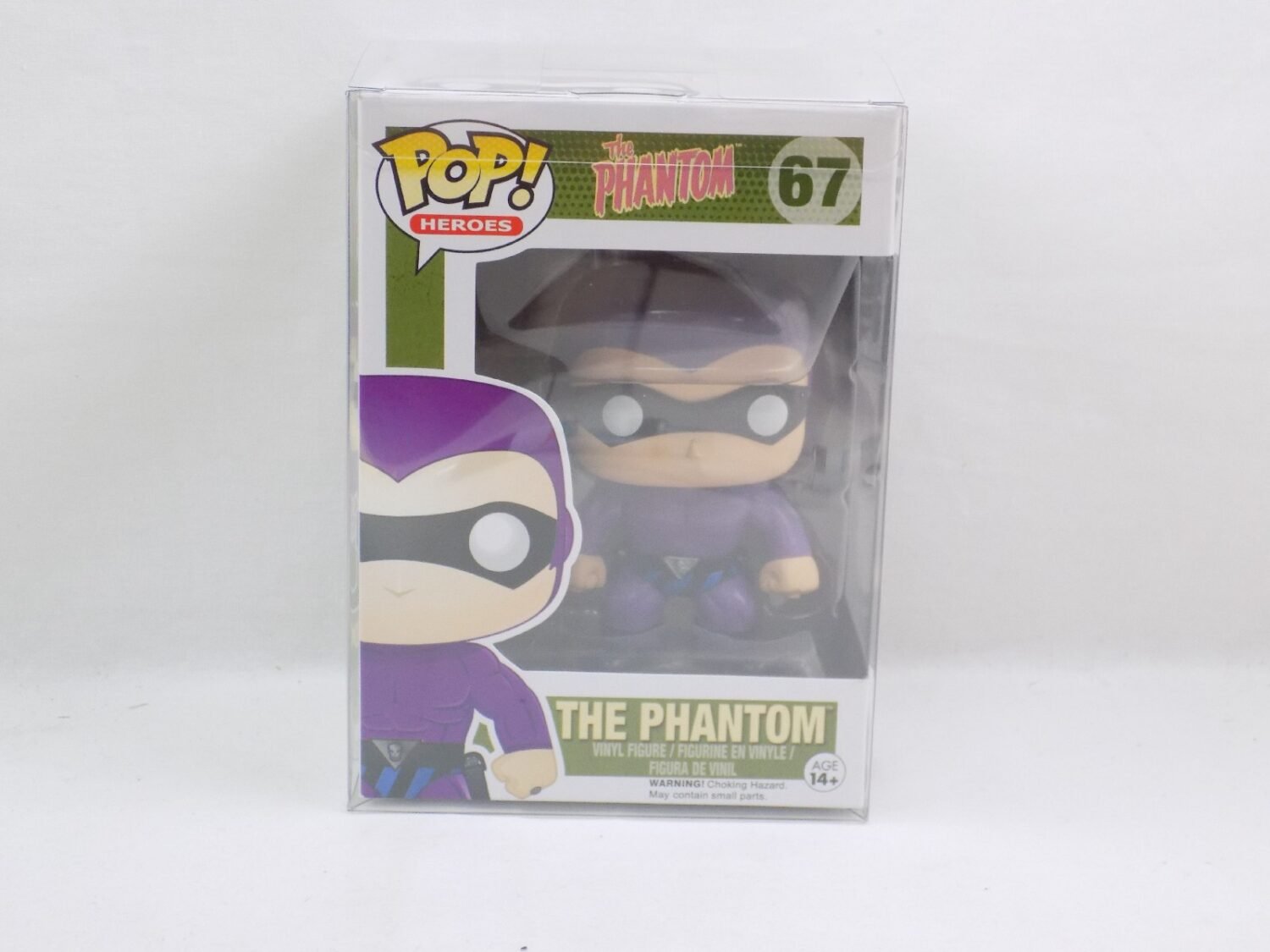 Brand New Funko Pop THE PHANTOM #67 THE PHANTOM (PURPLE) Exclusive 