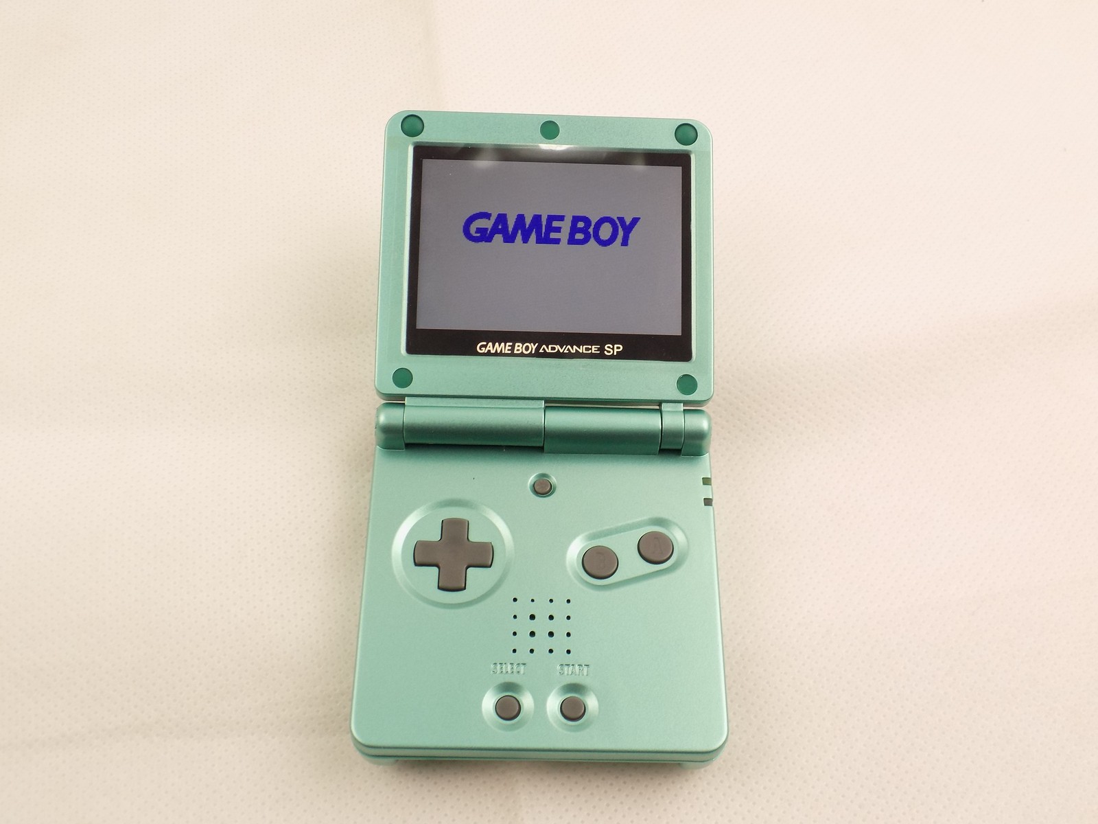 Grade A Nintendo GameBoy Game Boy Advance SP Pearl Teal/Aqua IPS Screen ...