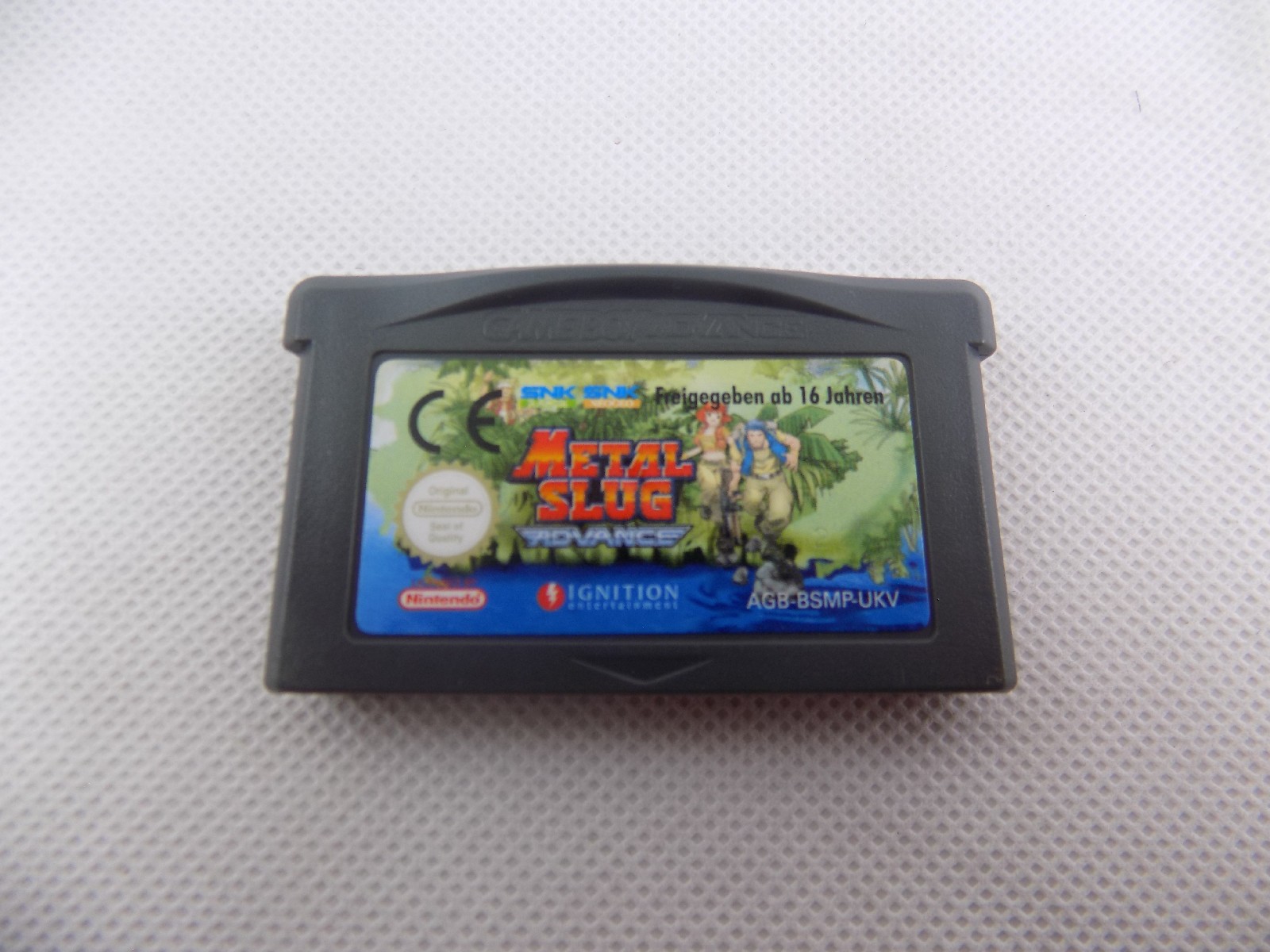 GameBoy Advance GBA Metal Slug Advance Free Postage - Starboard Games