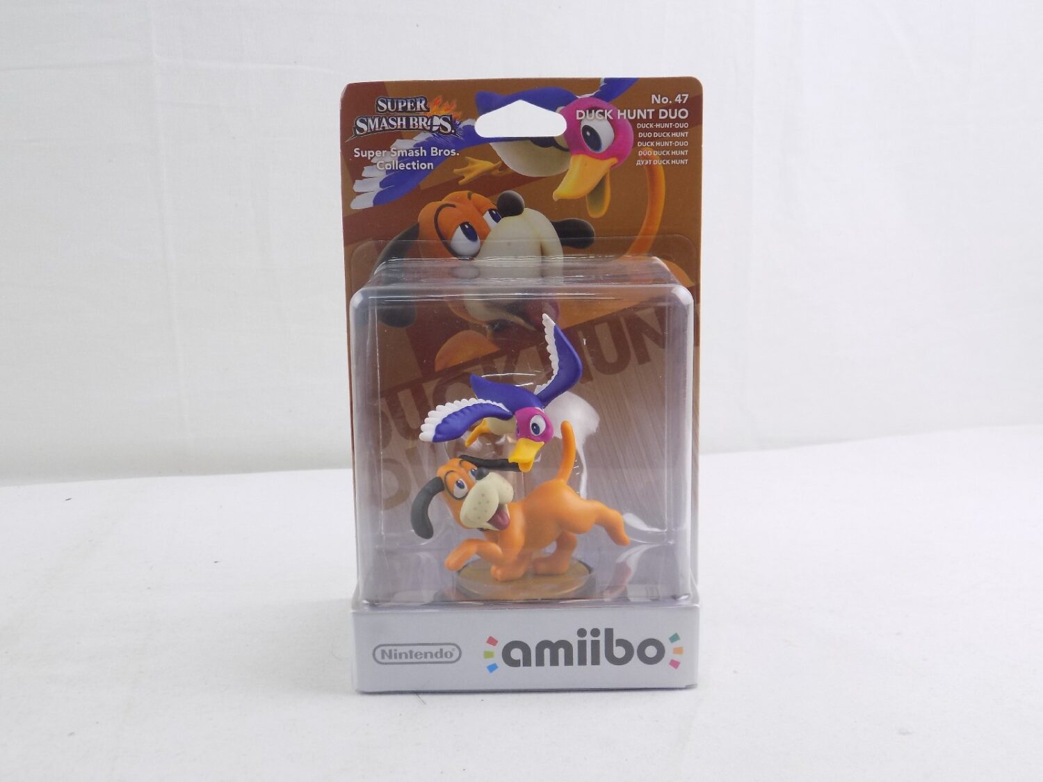 Boxed Nintendo Amiibo Duck Hunt Duo Super Smash Bros. - Starboard Games