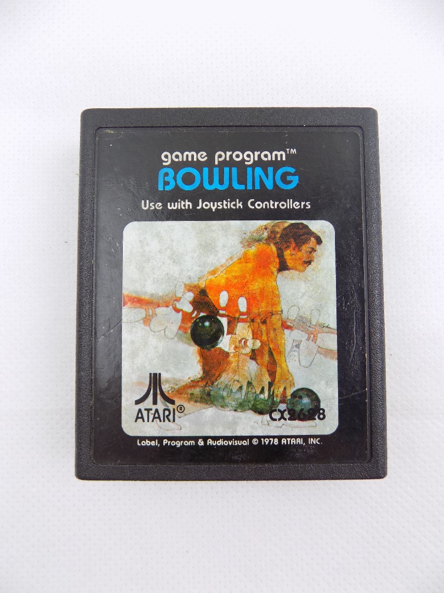 Bowling CX - 2628 - P Atari 2600 Cartridge - Free Postage - Starboard Games