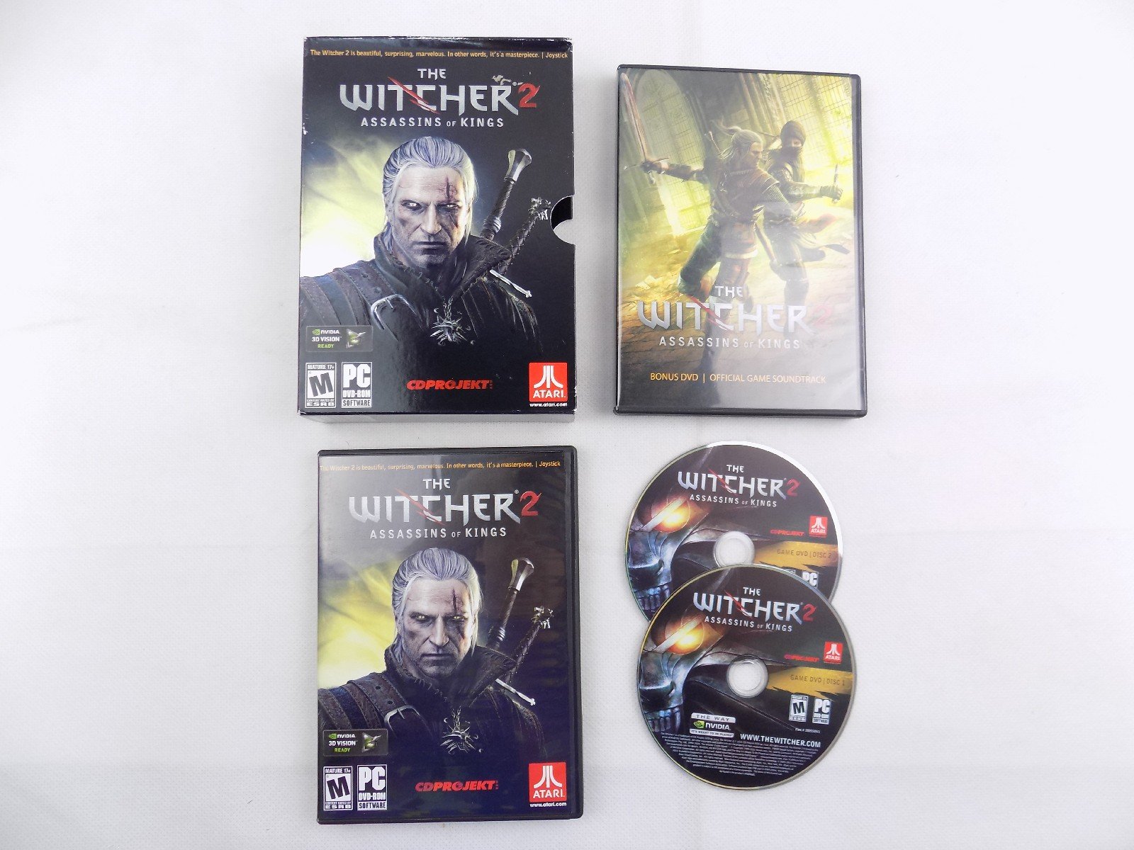 PC Boxed The Witcher 2 Assassins Of Kings With Bonus DVD