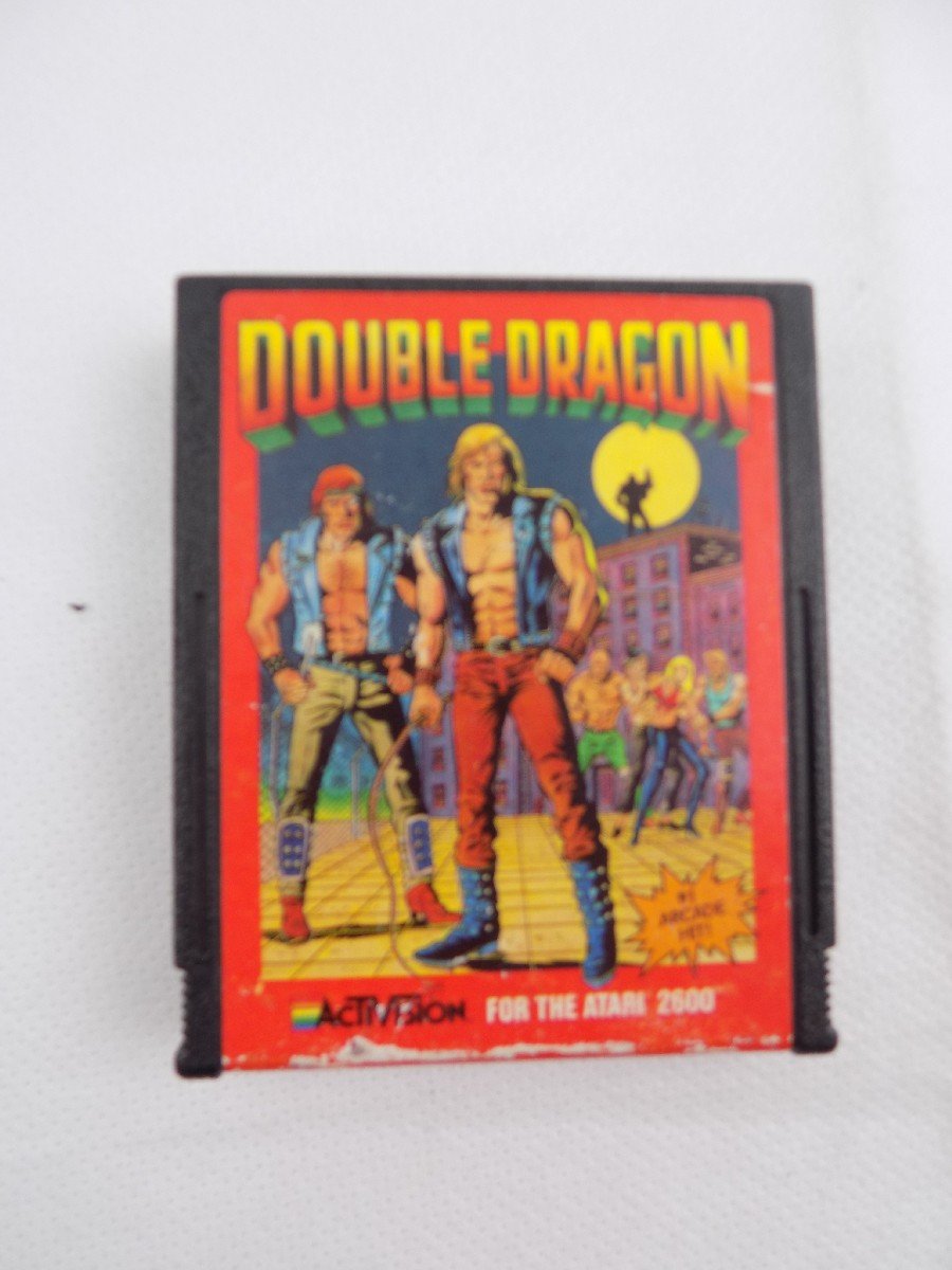 Double Dragon Atari 2600 Cartridge