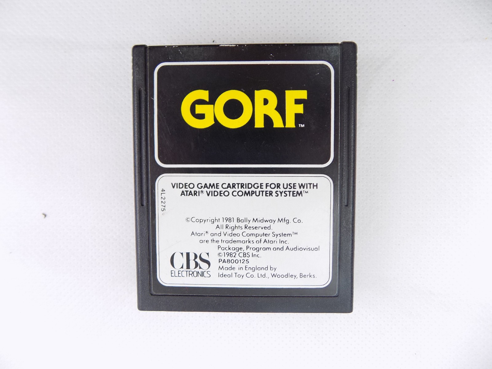 Gorf Atari 2600 Cartridge Free Postage Starboard Games   DSCN0244 