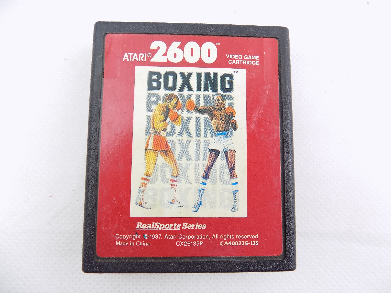 Realsports Boxing Atari 2600 Cartridge – Free Postage - Starboard Games