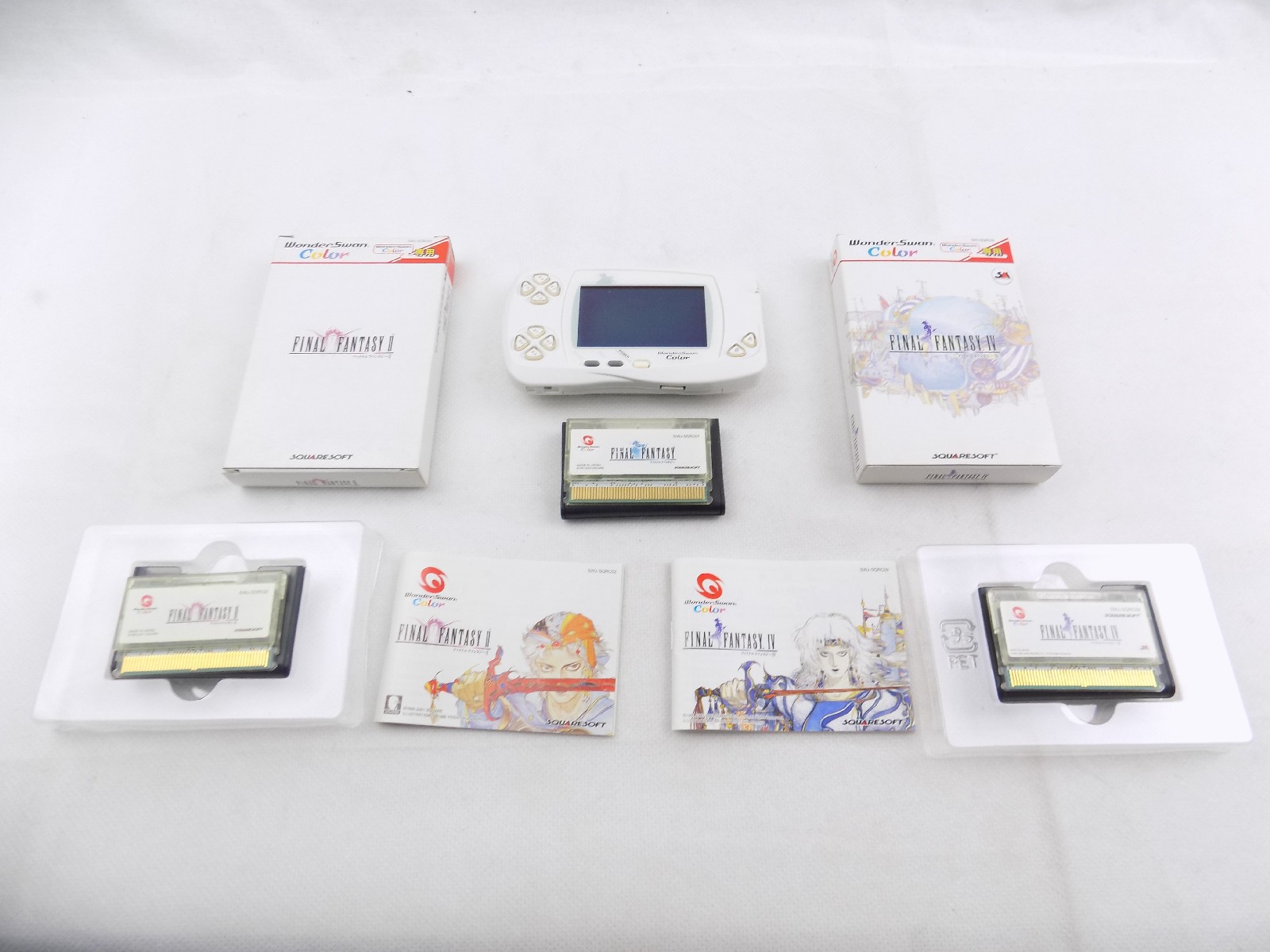 Bandai Wonderswan Final Fantasy Edition Portable Handheld Console With  Final Fantasy I, Final Fantasy II And Final Fantasy IV - Starboard Games