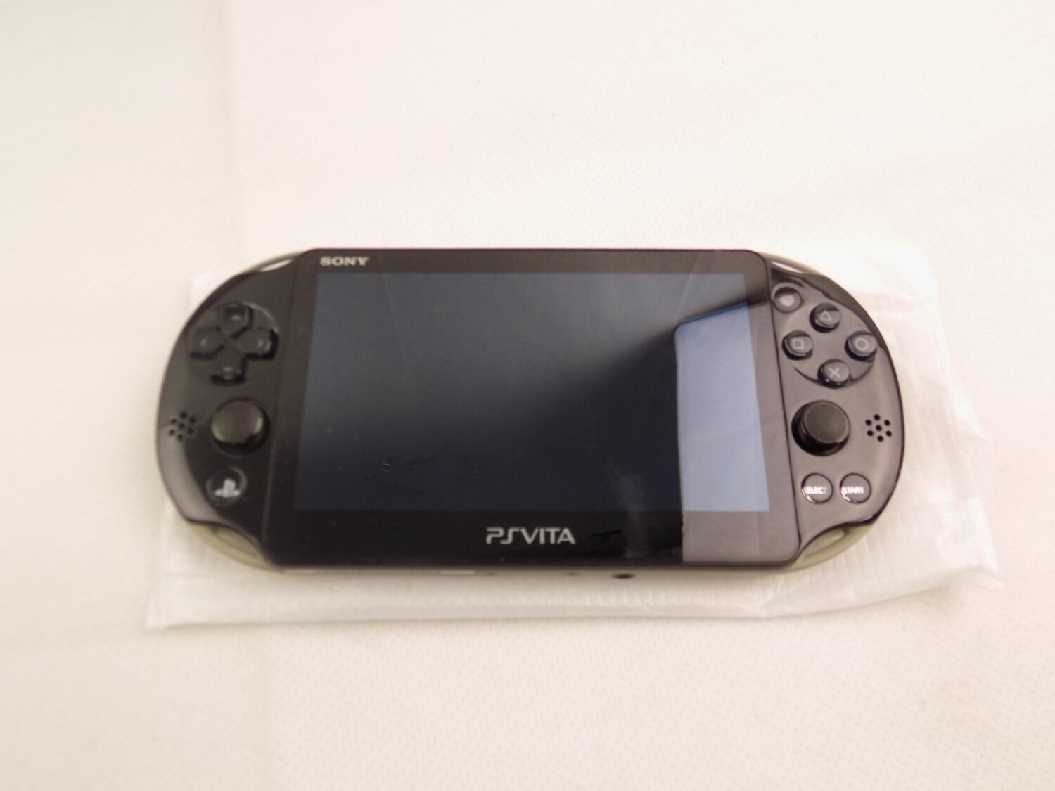 Sony PS Vita Slim PCH-2000 Khaki Black Handheld Console – From Japan W/ Charger & Box
