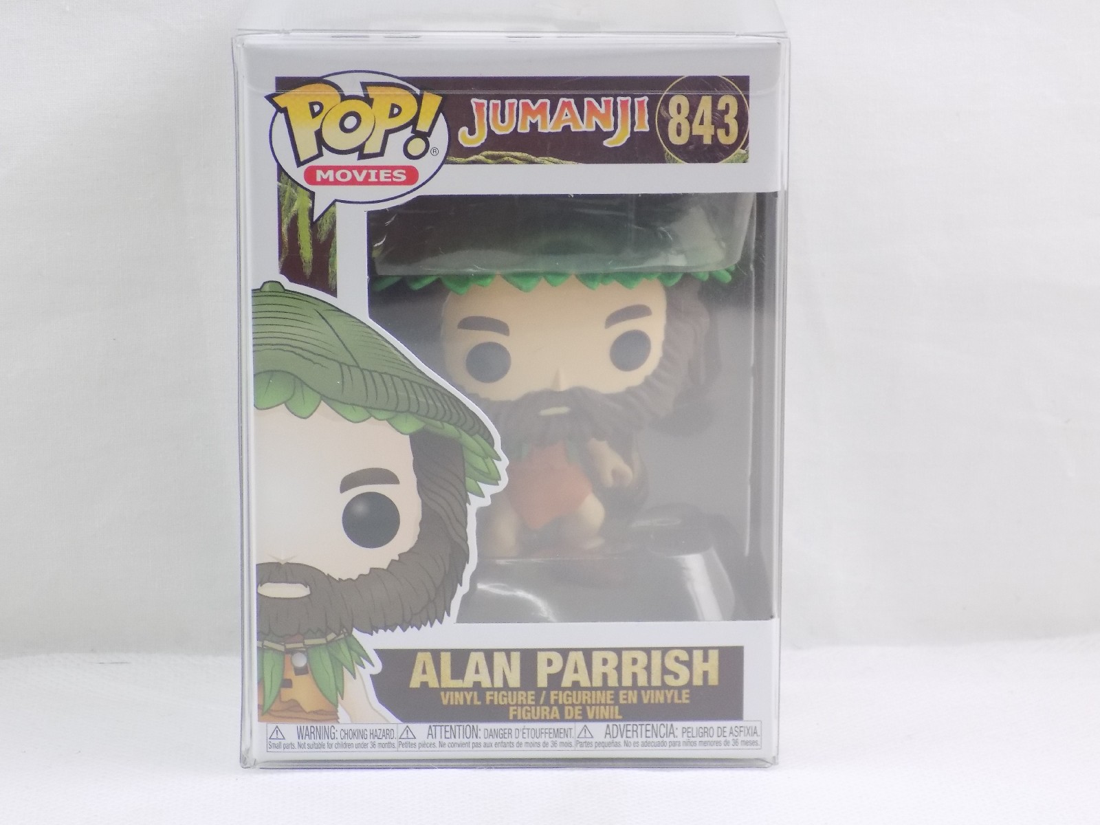 Brand New Funko Pop Alan Parrish 843 Jumanji Vinyl Figure - Starboard Games