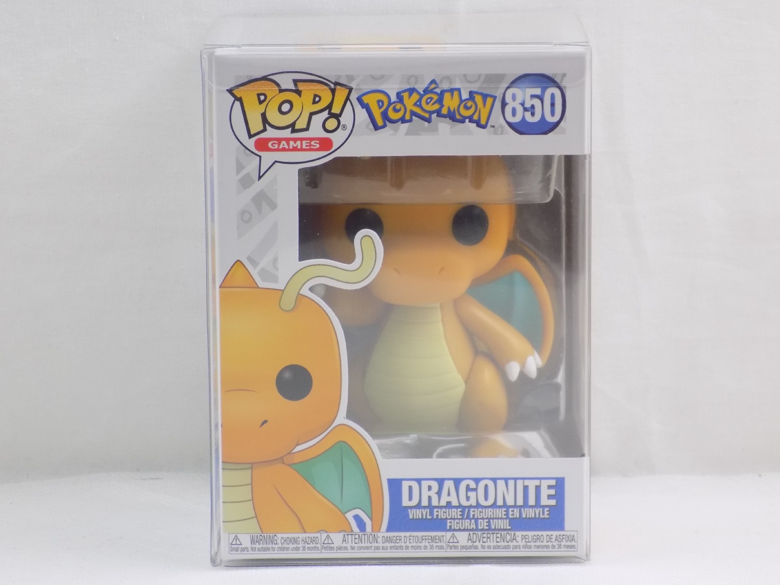 Brand New Funko Pop Dragonite 850 Pokemon Vinyl Figure - Starboard Games