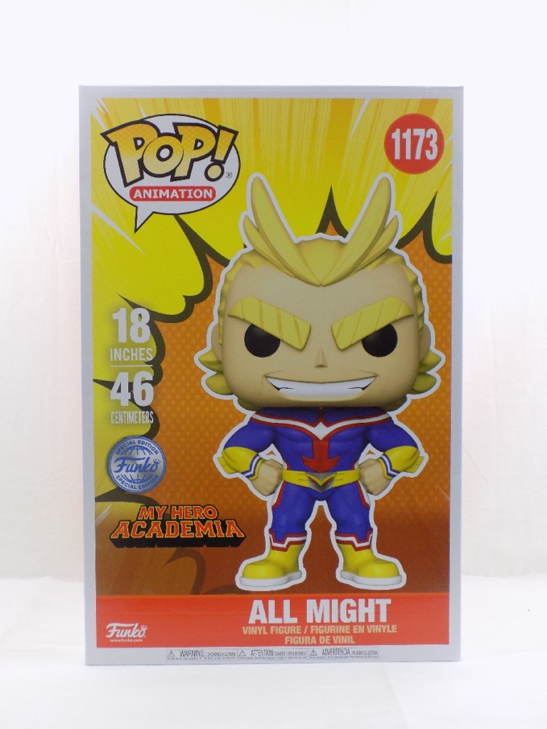 Brand New Funko Pop All Might 1173 My Hero Academia Vinyl Figure