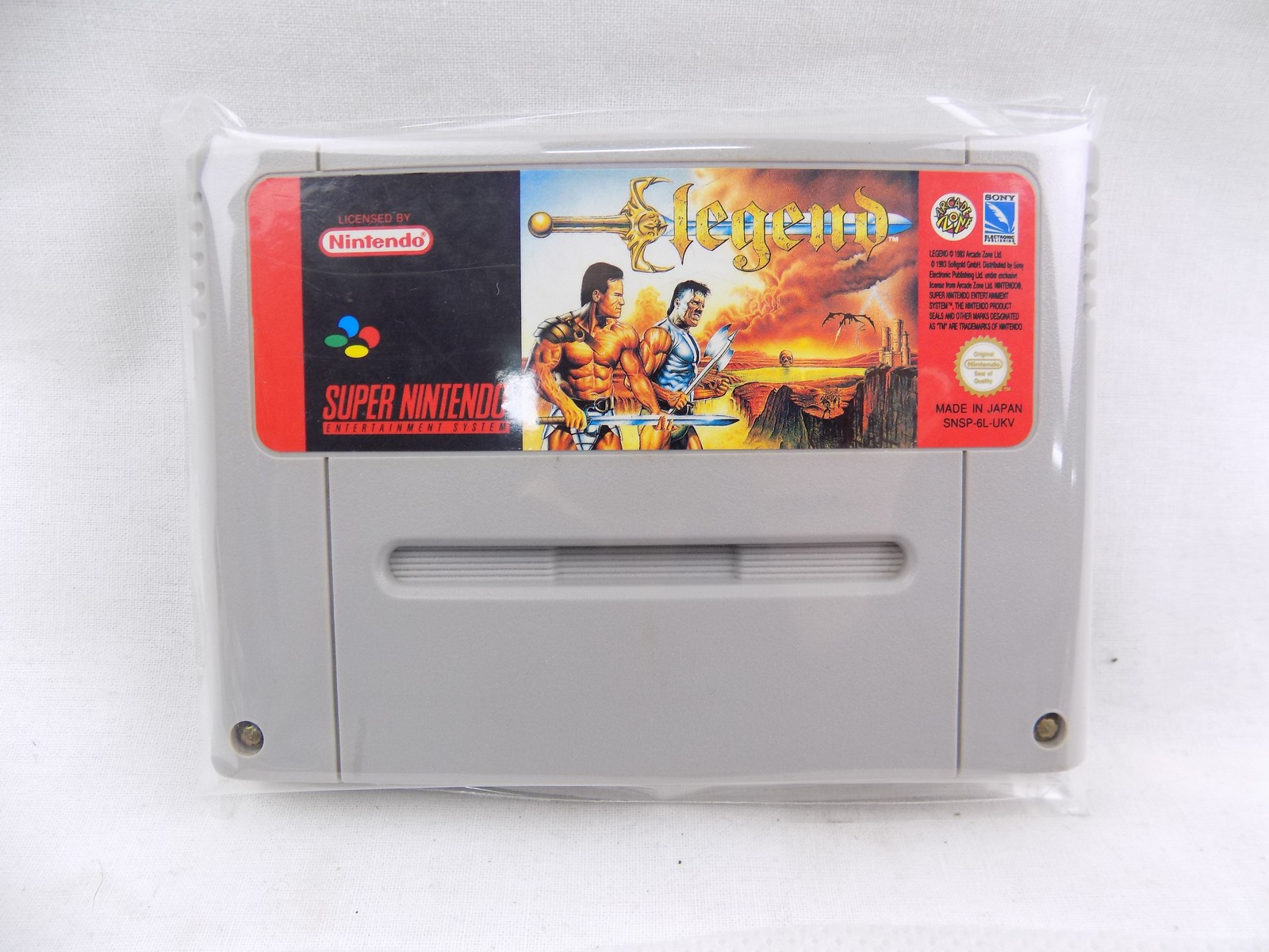 SNES Super Nintendo Like New Legend - PAL - Grade A - Starboard Games