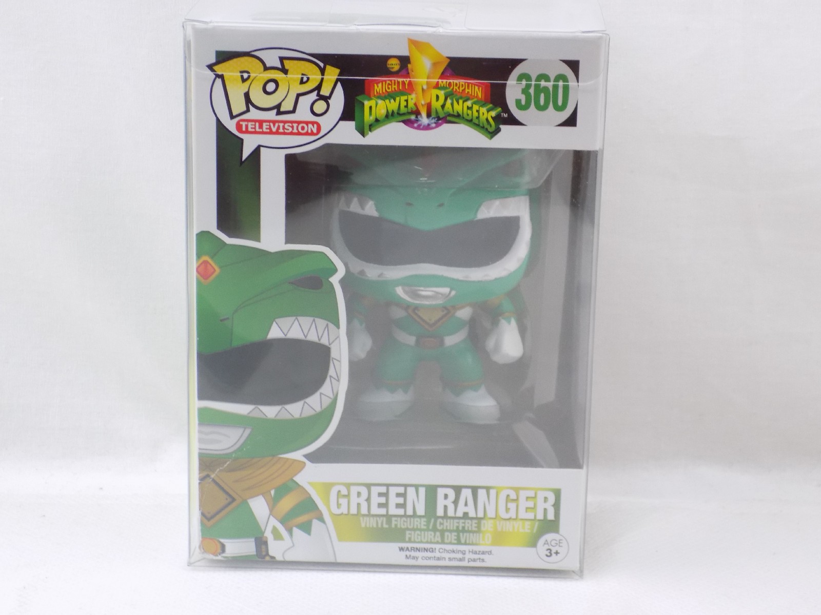 Brand New Funko Pop Green Ranger 360 Mighty Morphin Power Rangers Vinyl Figure Starboard Games