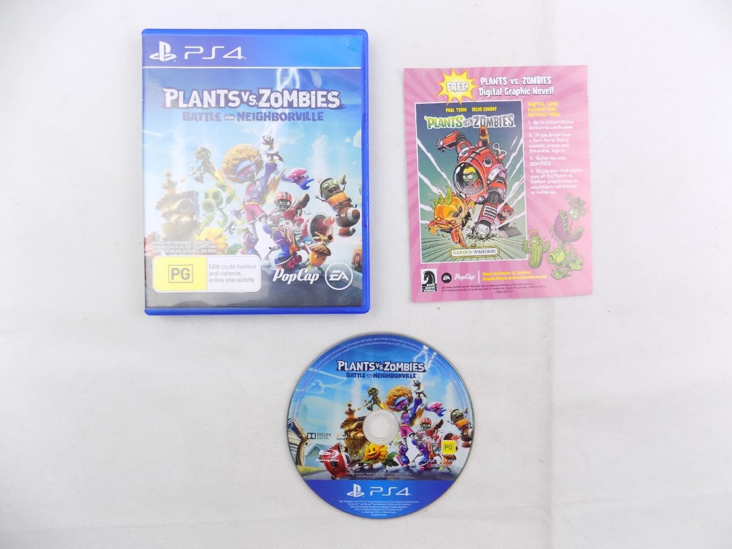 Mint Disc Playstation 4 Ps4 Plants Vs. Zombies Battle For Neighbourville -  Starboard Games