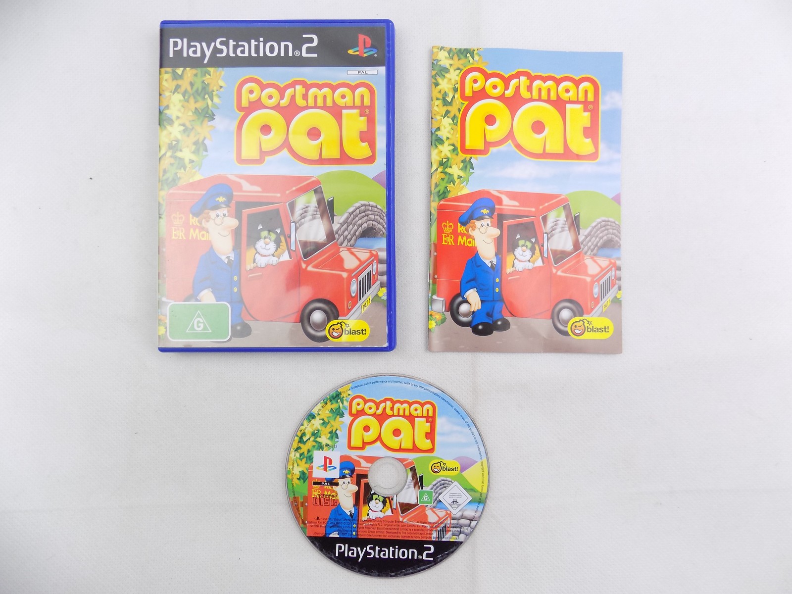 Mint Disc Playstation 2 Ps2 Postman Pat – Inc Manual Free Postage ...