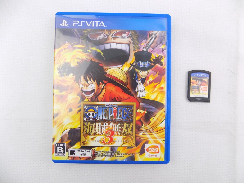 Like New Playstation Vita Ps Vita Japan One Piece Pirate Warriors 3  (Kaizoku Musou 3) Free Postage - Starboard Games