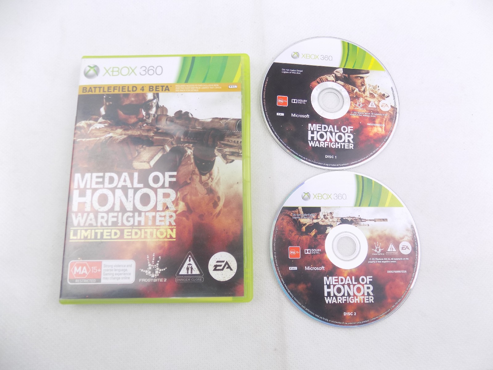 Mint Disc Xbox 360 Medal Of Honor Warfighter Limited Edition – No Manual  Free Postage - Starboard Games