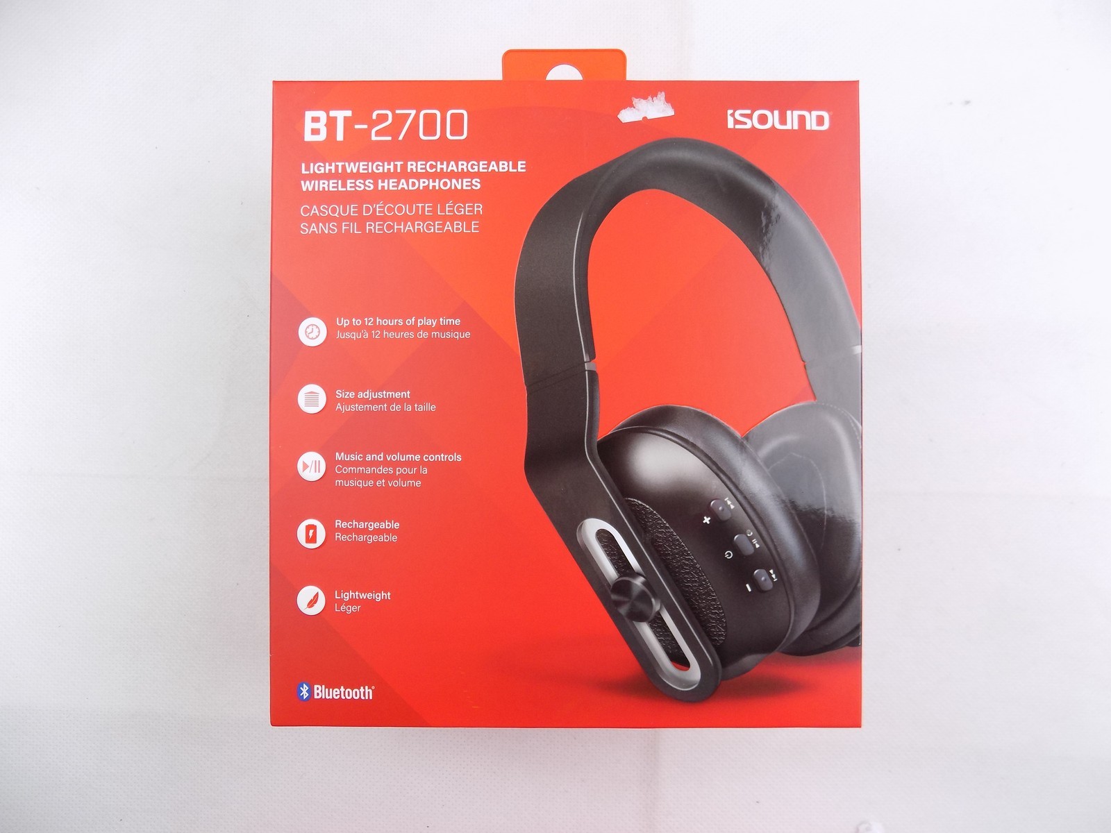 Brand New iSound BT 2700 Lightweight Rechargeable Wireless