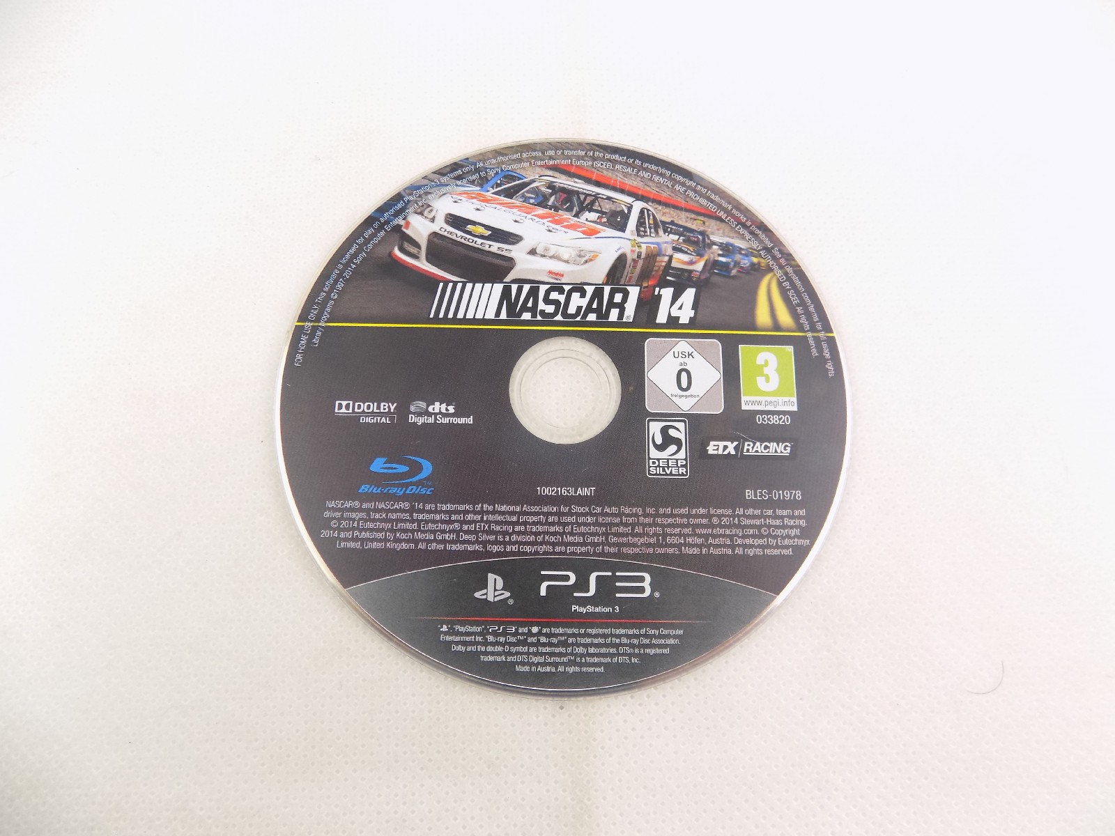 Mint Disc Playstation 3 Ps3 Nascar 14 – Disc Only Free Postage I – 197 ...