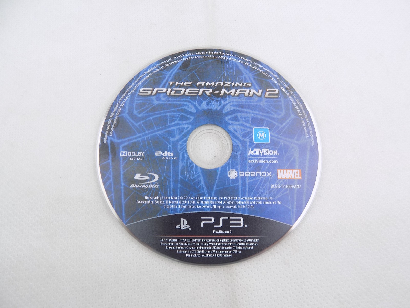 Mint Disc Playstation 3 Ps3 The Amazing Spider-man 2 – Disc Only Free 