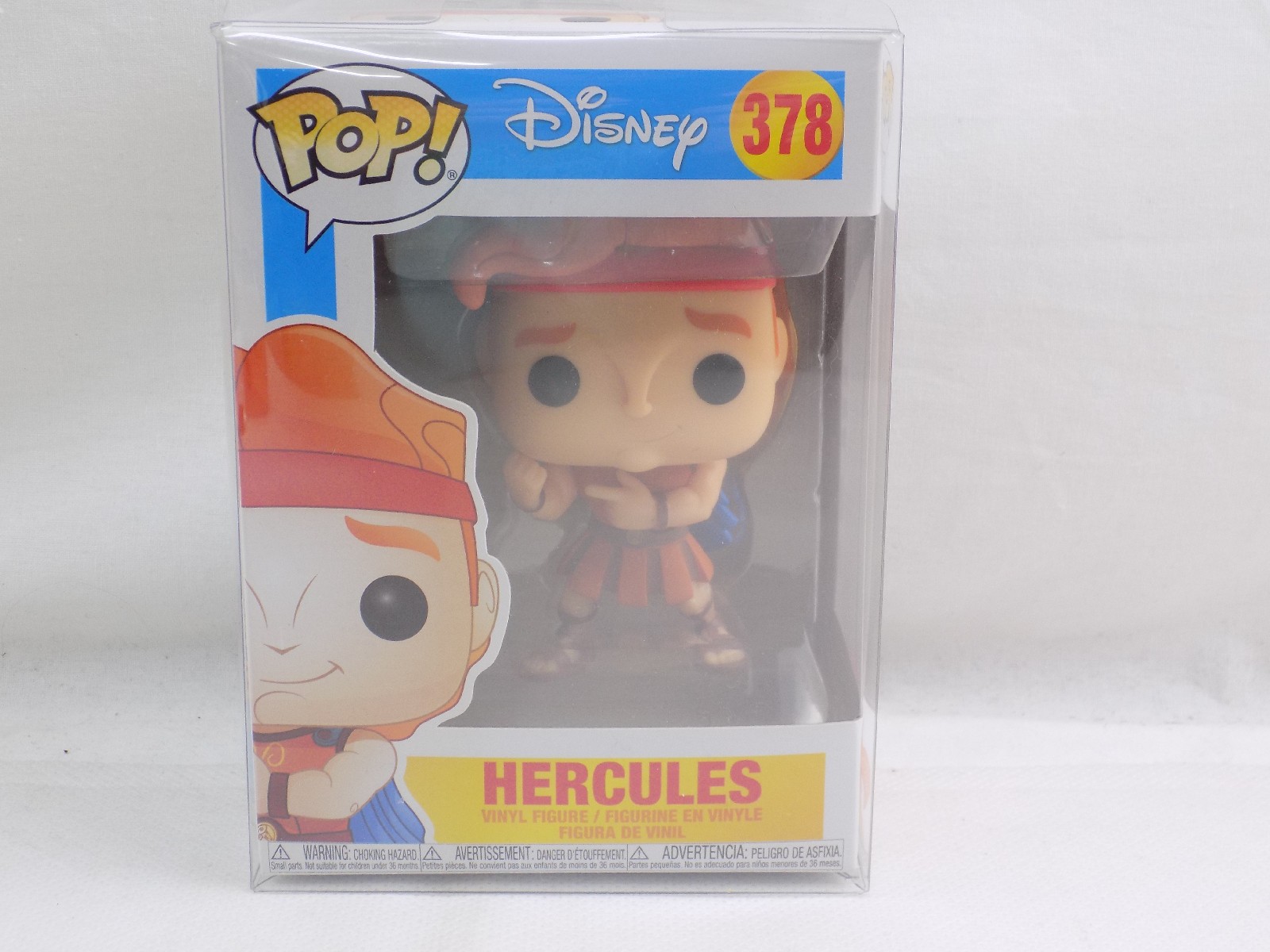 Brand New Funko Pop Hercules 378 Disney Hercules Vinyl Figure ...