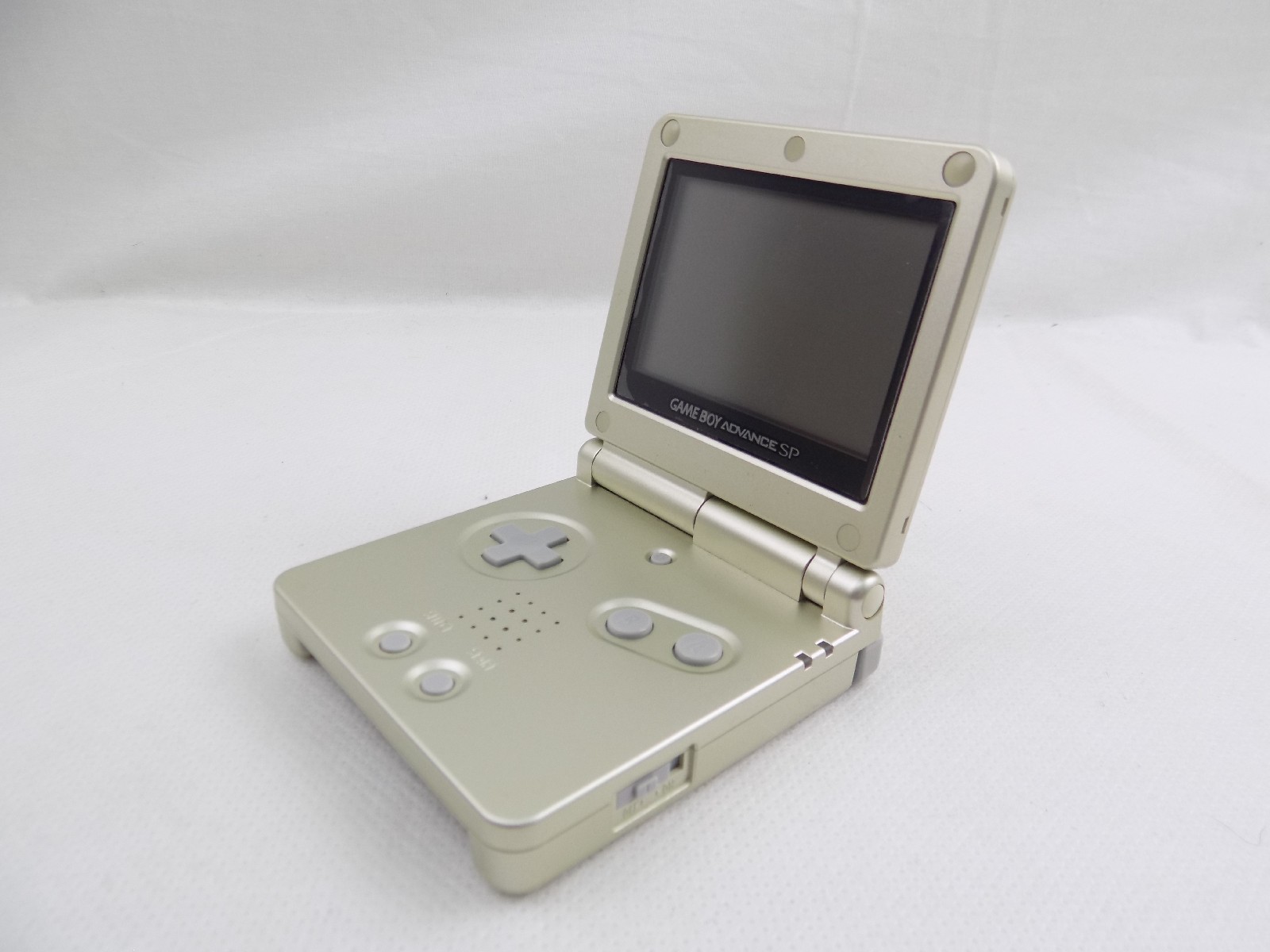 Grade A Nintendo Gameboy Game Boy Advance Sp Starlight Gold Frontlit Handheld Console 1403