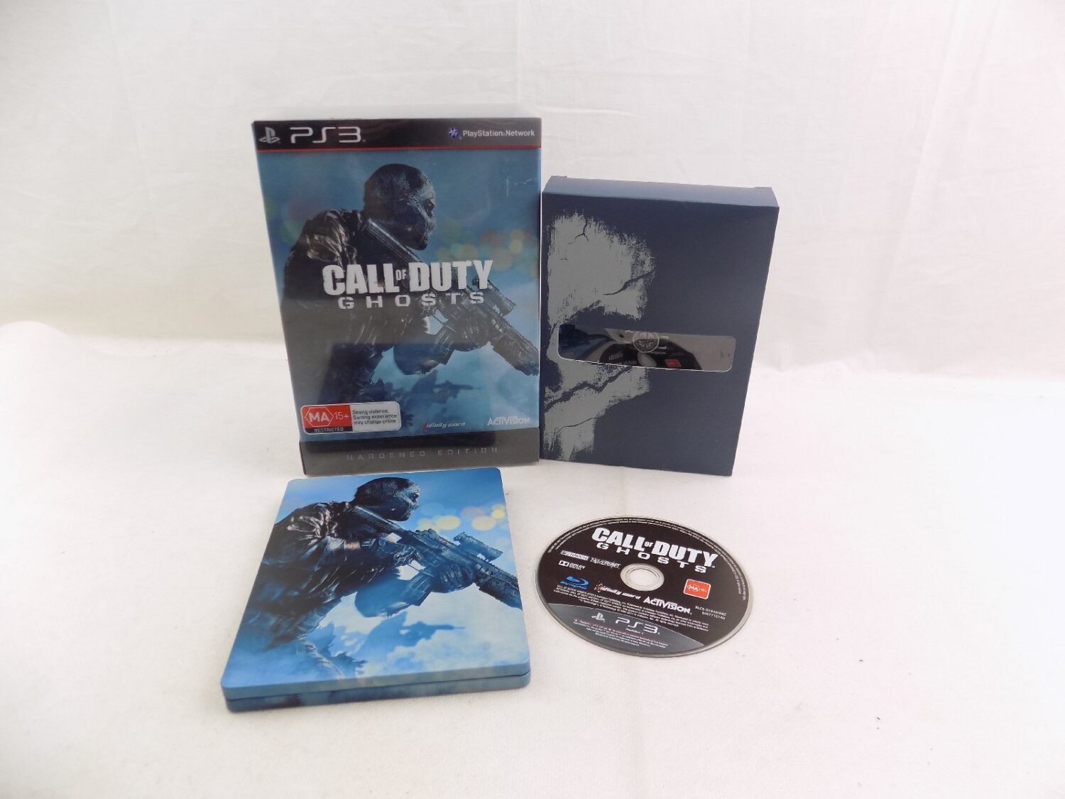 Playstation Ps3 Call Of Duty Ghosts Hardened Collector's Edition